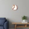 Sports Themed Wall Clock Silent NonTicking 3D Ball Precision Movement House Decoration for