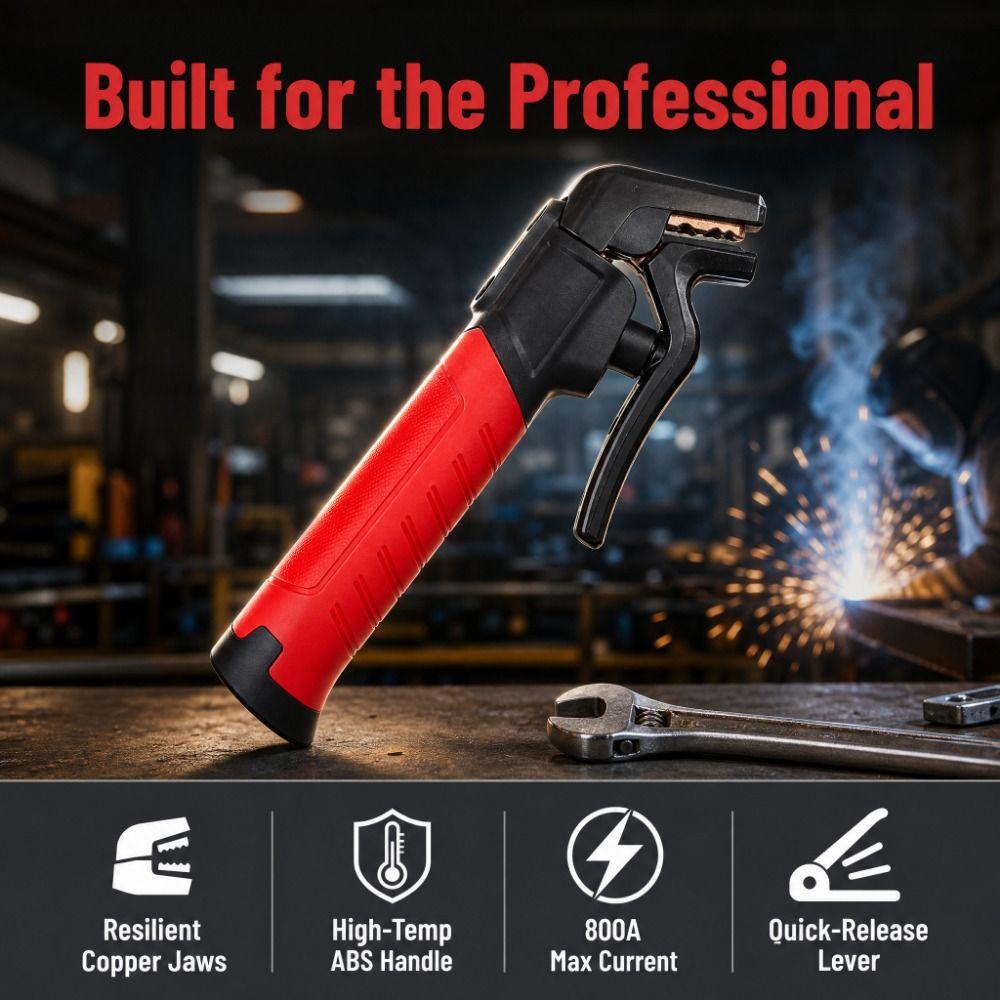 Heat Resistant Welding Tongs Heavy Duty Electrode Holding Clamp  Welding Accessories
