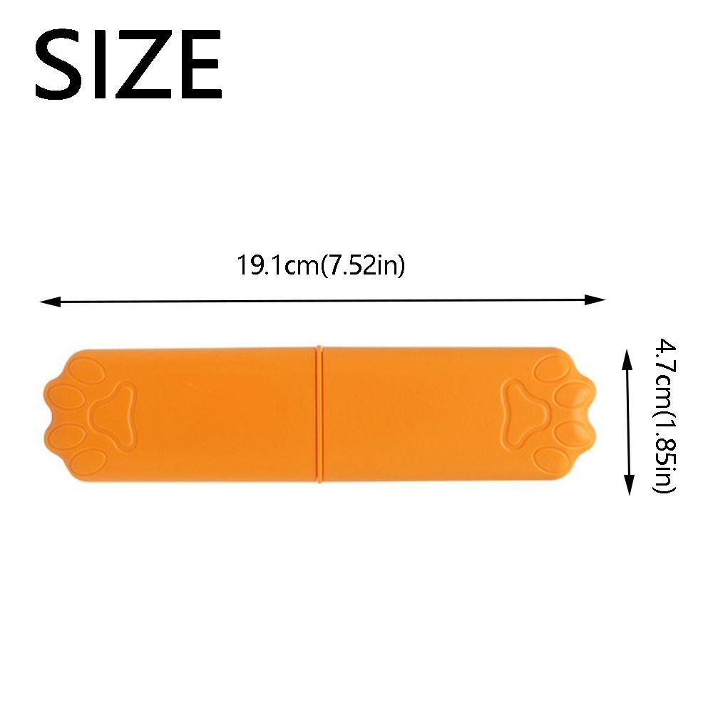 Self Cleaning Pet Hair Removal Comb Foldable Pet Flea Hair Comb Dog Grooming Comb  Cleaning