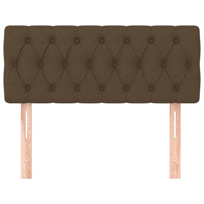 VidaXL Headboard Bedroom Furniture Bed Accessory Single Bed Headboard Interior Dark Brown 346329
