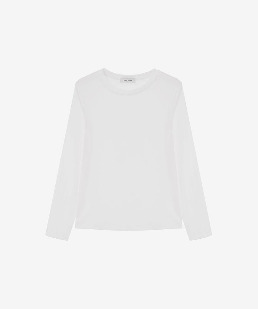 BASIC HOUSE [2Pack] Women'S Regular Fit Crew Neck Long Sleeve T-Shirt 2 Pack (4 Colors) Lzts3215S2