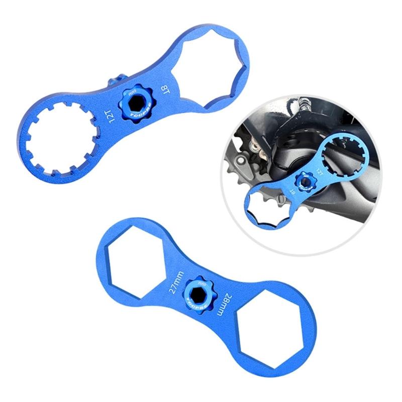4pcs Bicycles Bottom Brackets Removal Tool Bicycles Front Fork Cap Wrench