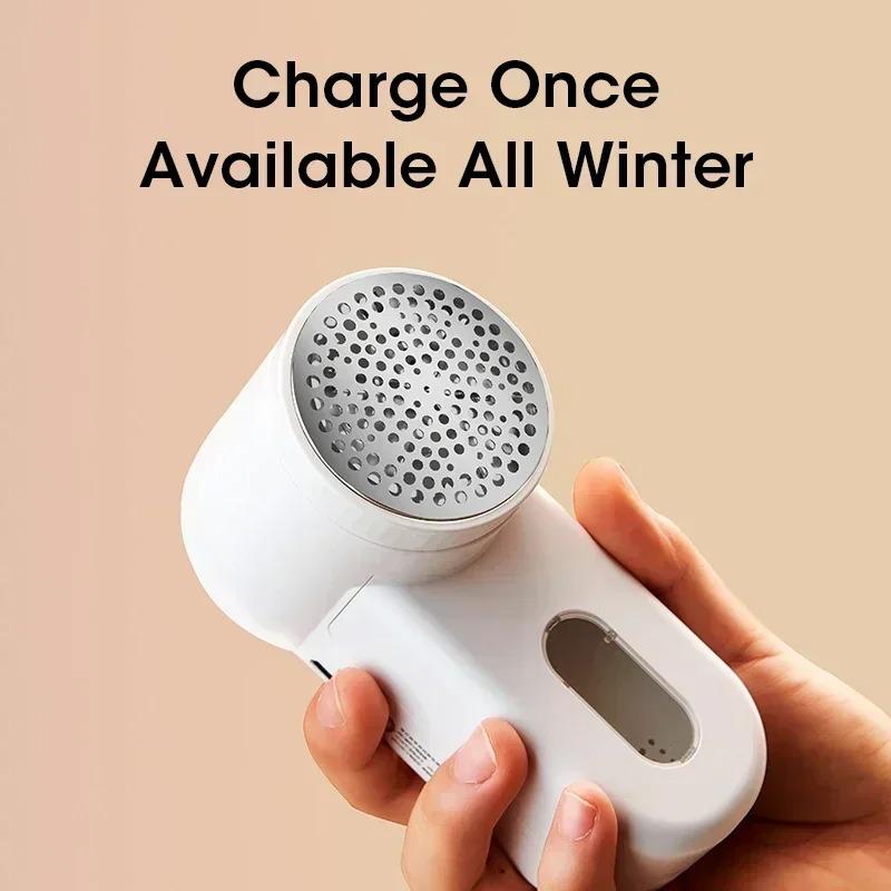 Xiaomi Wireless Rechargeable Portable Electric Fabric Shaver Professional Lint Remover for Sweater Jacket