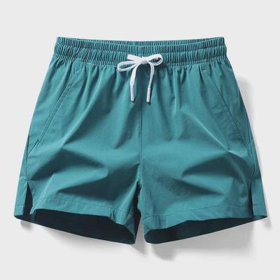 Men's Korean Style Summer Stretchy Quick-Dry Ice Silk Beach Shorts