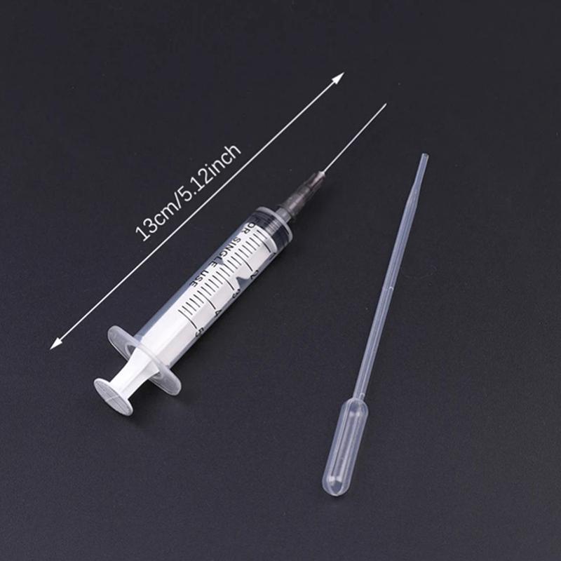 12Pcs/Set Perfume Refill Tools Set Plastic Diffuser Syringe Straw Dropper Funnel Spray Dispensing Required Cosmetic Tools