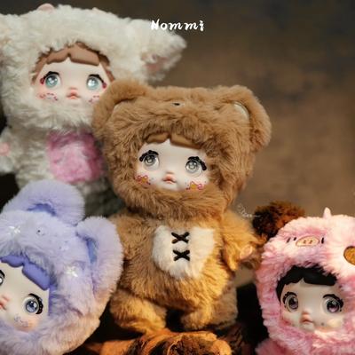 In-Stock Nommi Genuine 17cm Nommi Loveliness Never Ends Cute Series Plush Blind Box Figure Tide Toy Doll Ornament Female Gift