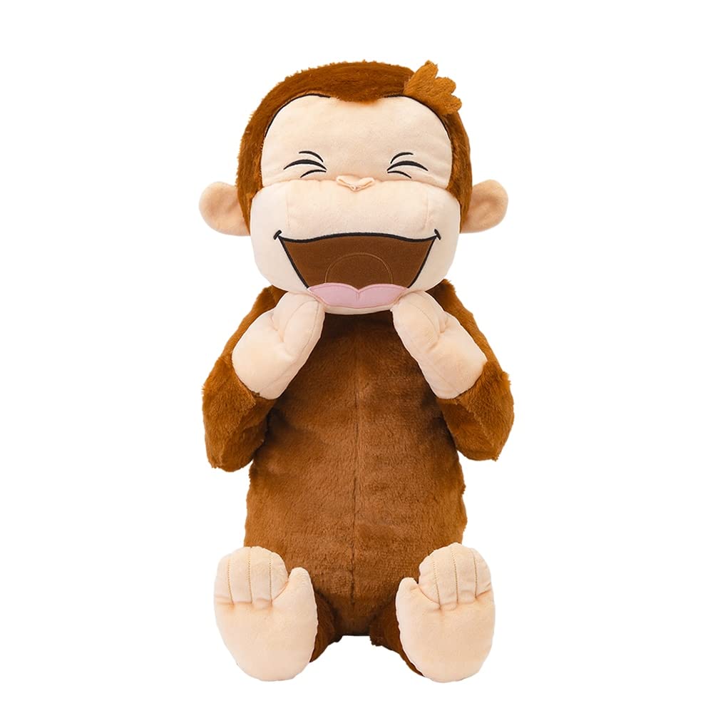 

Curious George Super Giga Jumbo Wahaha Plush Approximately 52cm Long Toy,