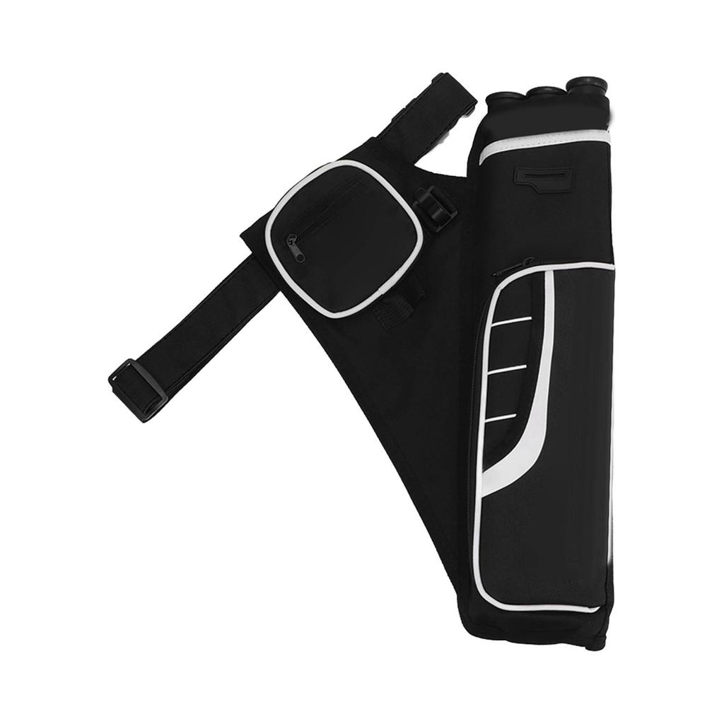 Bow and Arrow Pot Multidirectional Storage Portable Archery Arrow Holder Bag for HuntingBlack