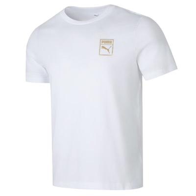 Ss25 Atmungsaktives Rundhals-Pullover Kurzarm-T-Shirt Herren Tops Weiß 689270-02