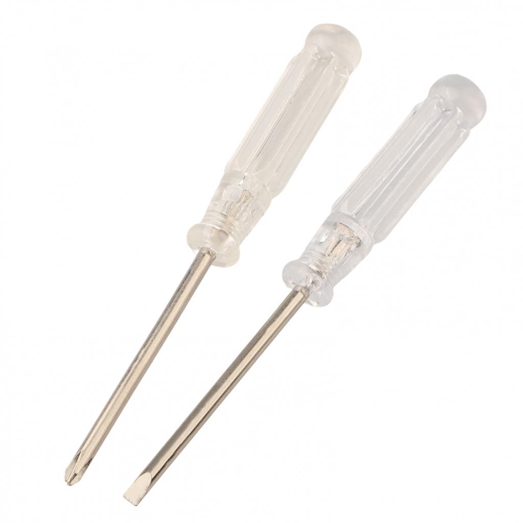 Miniature 2 Piece Precision Screwdriver Set for Small Appliances and Toys