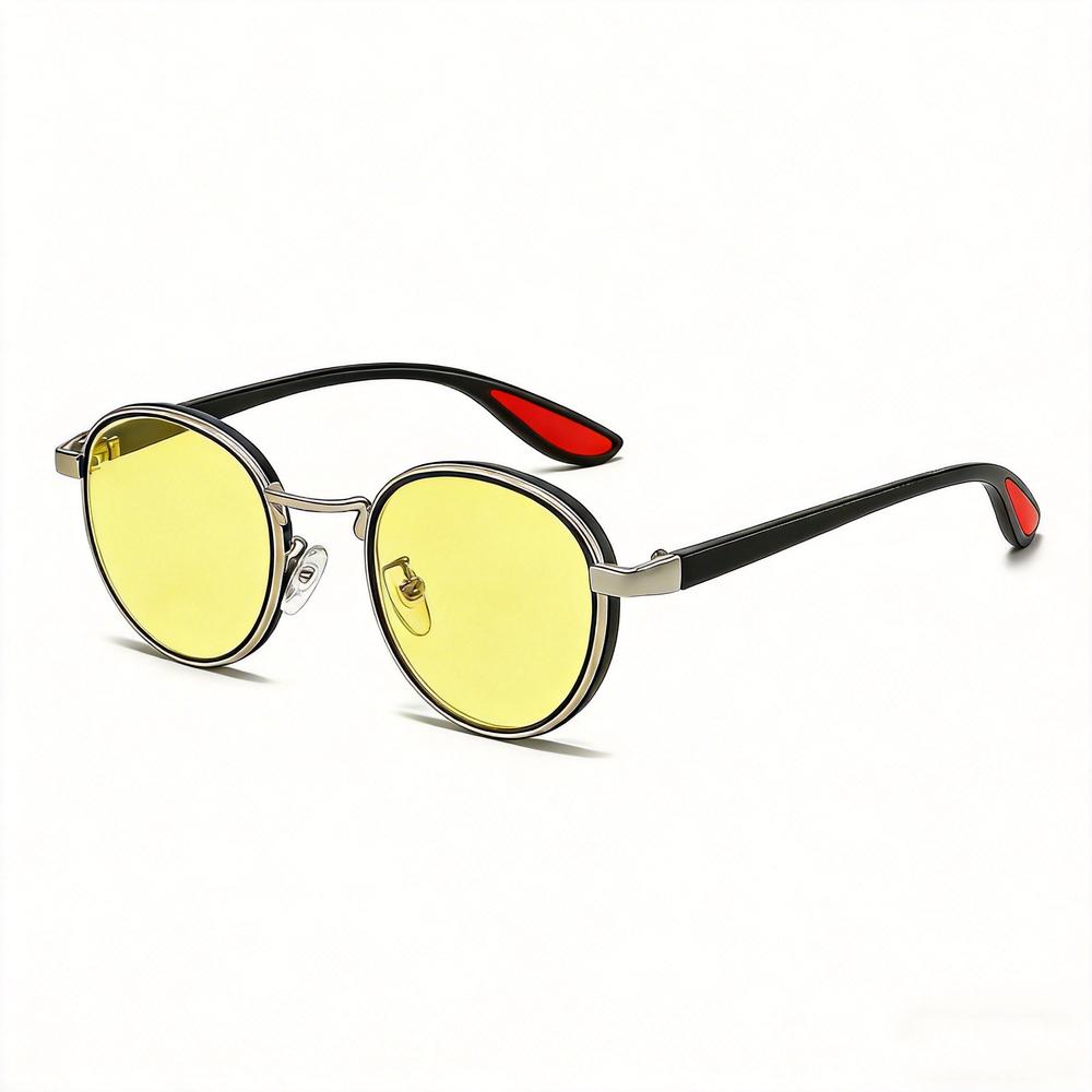 

Men Women Goggles Uv400 Fashion Eyewear Uv Sunglasses Red Accents Vintage Sunglasses For Small Face Profiles Parties Driving
