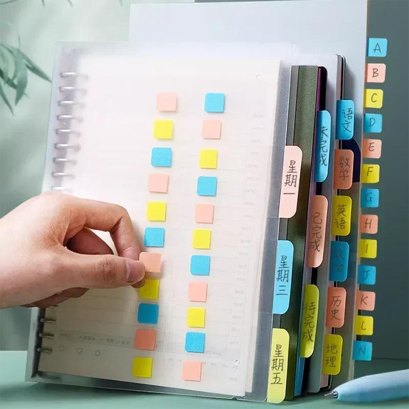 30/60/120pcs Index Stickers Writable Sticky Notes Classification Label Tags Marker Paper for Notebook Agenda Planner Index Flags