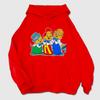 Abbigliamento Sportivo Casual Felpa con Cappuccio da Donna Costume di Halloween Scoiattolo Pullover da Donna Tendenza