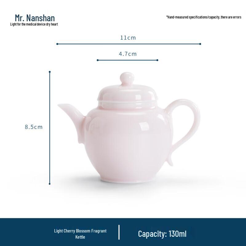 Nanshan Series Small Ceramic Gongfu Teapot
