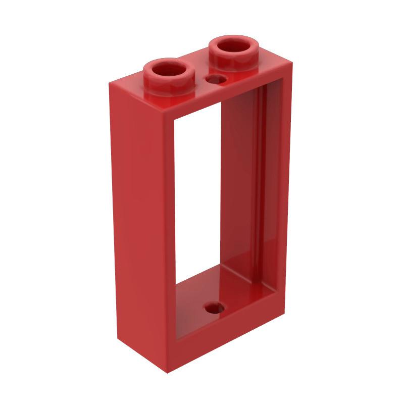 20pcs MOC Parts 60593 Window 1 x 2 x 3 Flat Front Compatible Brick DIY Assmble Building Block Particle Kid Puzzle Brain Toy Gift
