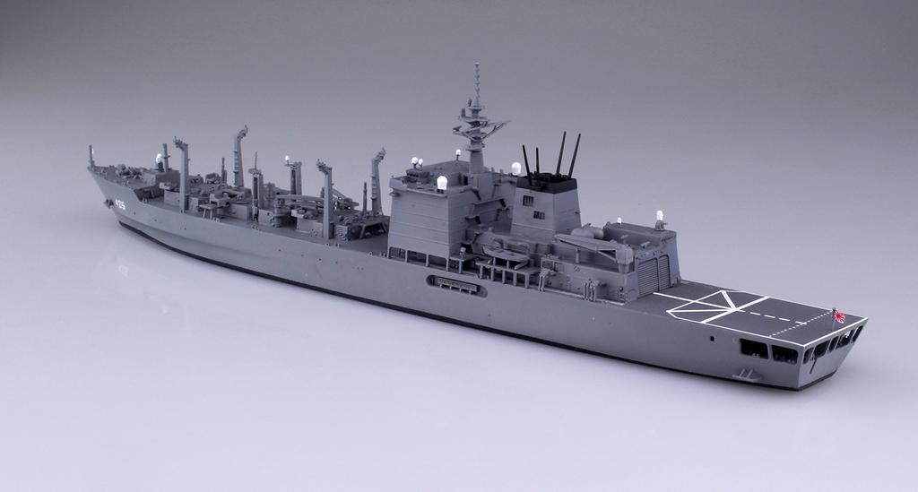 Aoshima Bunka Kyozai Waterline Series Japan Maritime Force Supply Ship Mashu SP Plastic Model Kit Co., Ltd. 1/700 No.SP Self-Defense