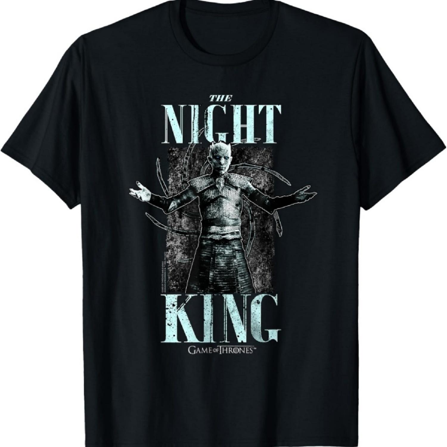 

Game of Thrones The Night King Gothic T-Shirt XXXXXL чорний
