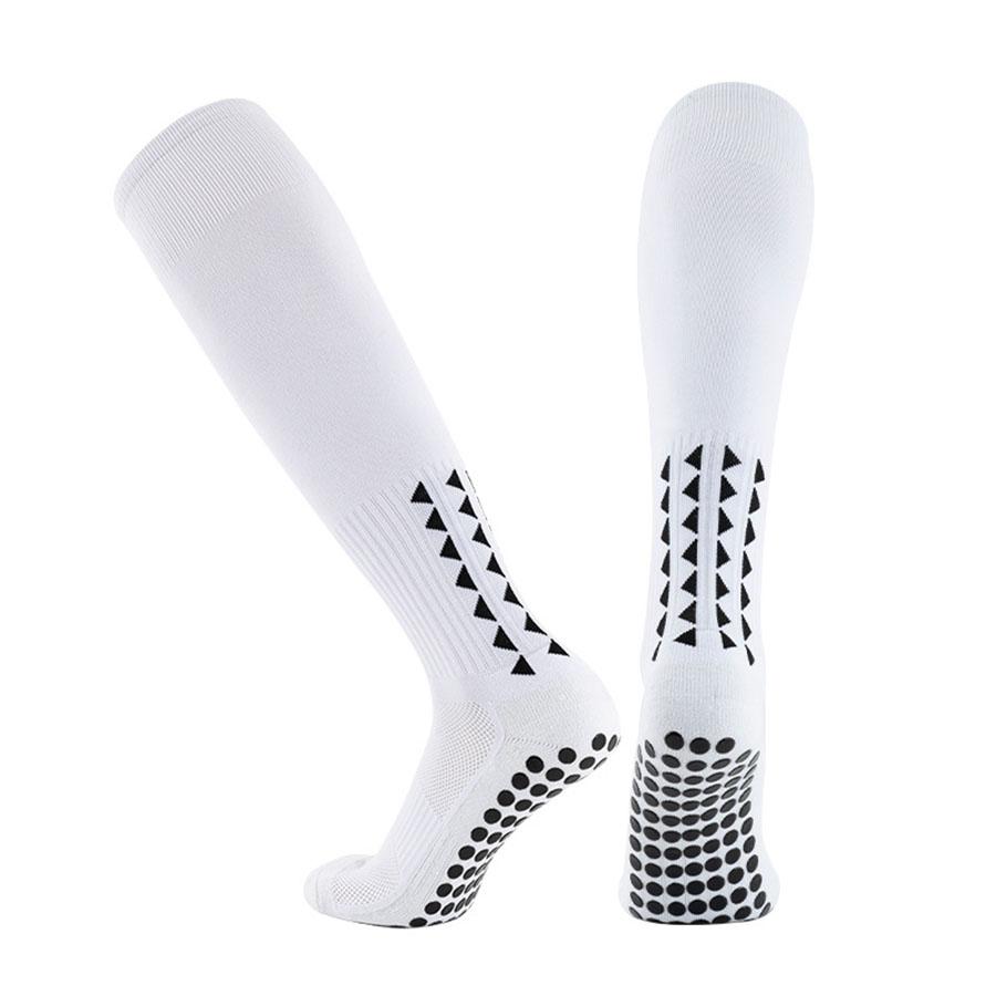 

Гольфы до колена длинные мужские женские нескользящие с захватом футбол баскетбол бейсбол регби футбол велоспорт бег теннис махровая подошва EU37-45 US7-10