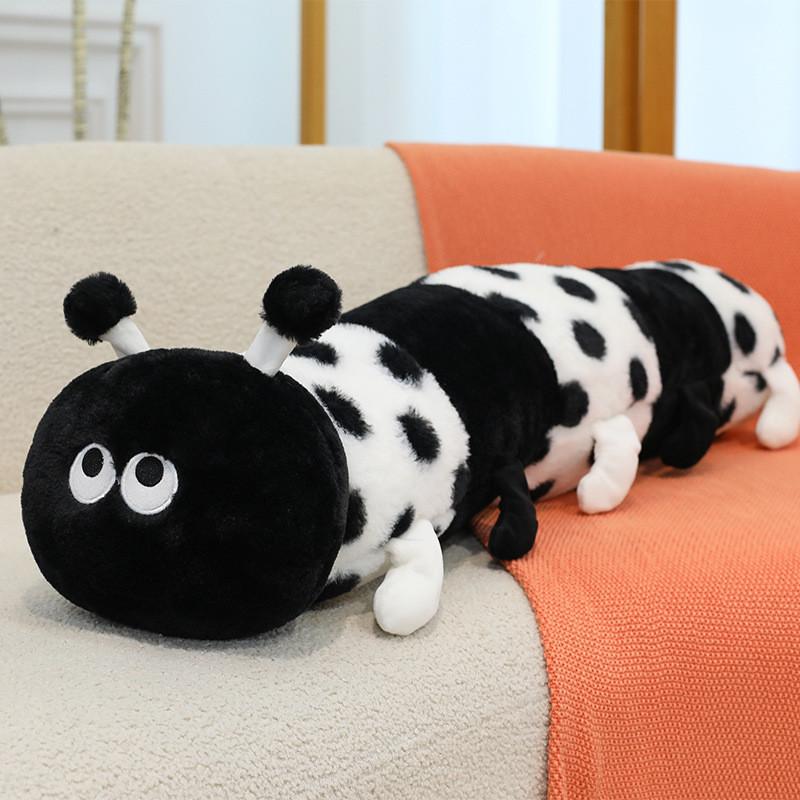 Insect Cute Cartoon Long Body Plush Toys Material Bedside Relaxation Sleep Doll