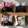 Tv D-Dr House Housecat Meme Cushion Cover Comfort Soft Hogar Pillowcase For Sofa Living Room Bed Home Decor Protective Covers