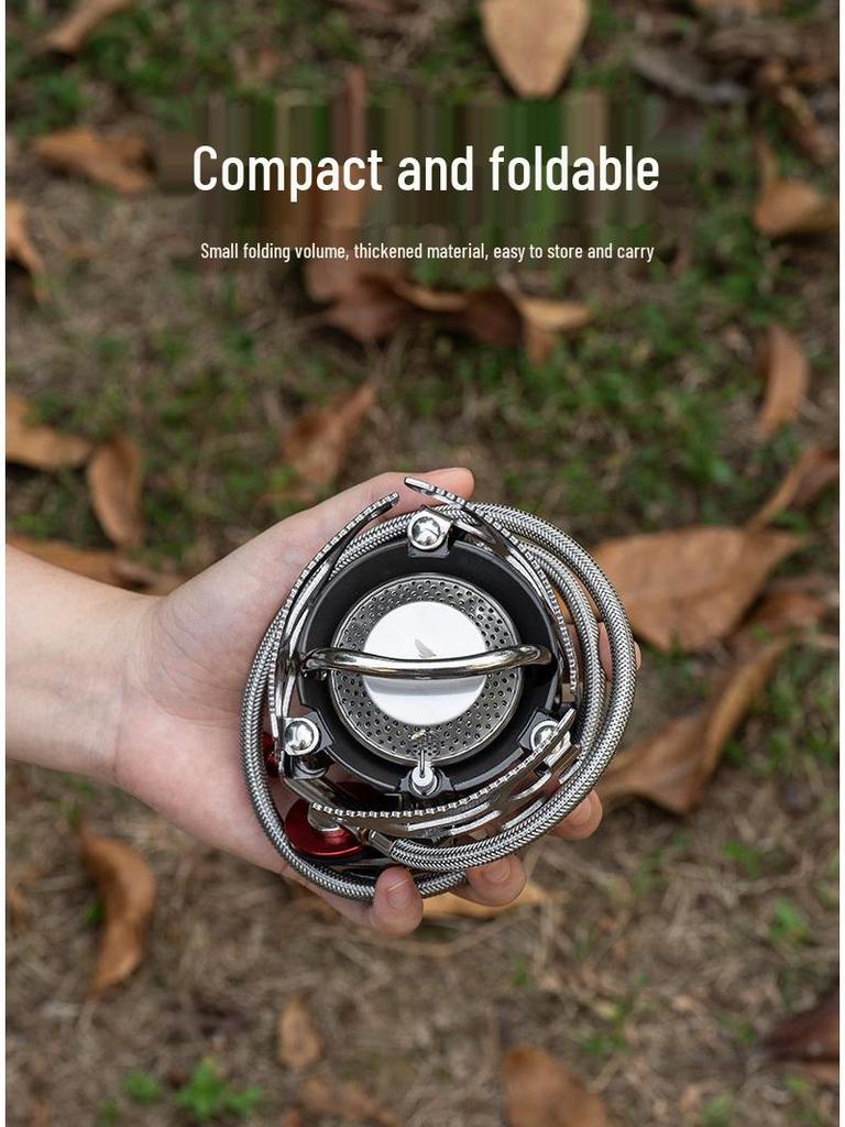 Biwei Portable Outdoor Gas Stove - Split-Type Camping Cookware for Picnics