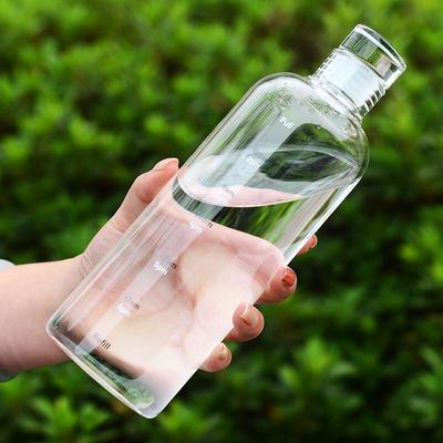 Tragbare Wasserflasche aus hochborosilicate Glas