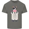 A Cow Holding a Snellen Eye Chart Glasses Unisexs Light Cotton TShirt