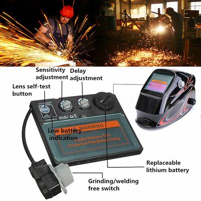 Auto Solar Darkening Tig Welding Helmet Lens Mask Goggles Automation Filter