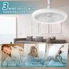 Ceiling fan with light 2-in-1 LED Fan Light E27 Base Wireless fan Lamp Remote Control Wall Control Bedroom Light chandelier fan
