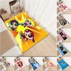 1Pc The Powerpuff Girls Printed Rectangle Carpet, Home Door Mat, Outdoor Travel Protection Carpet A2