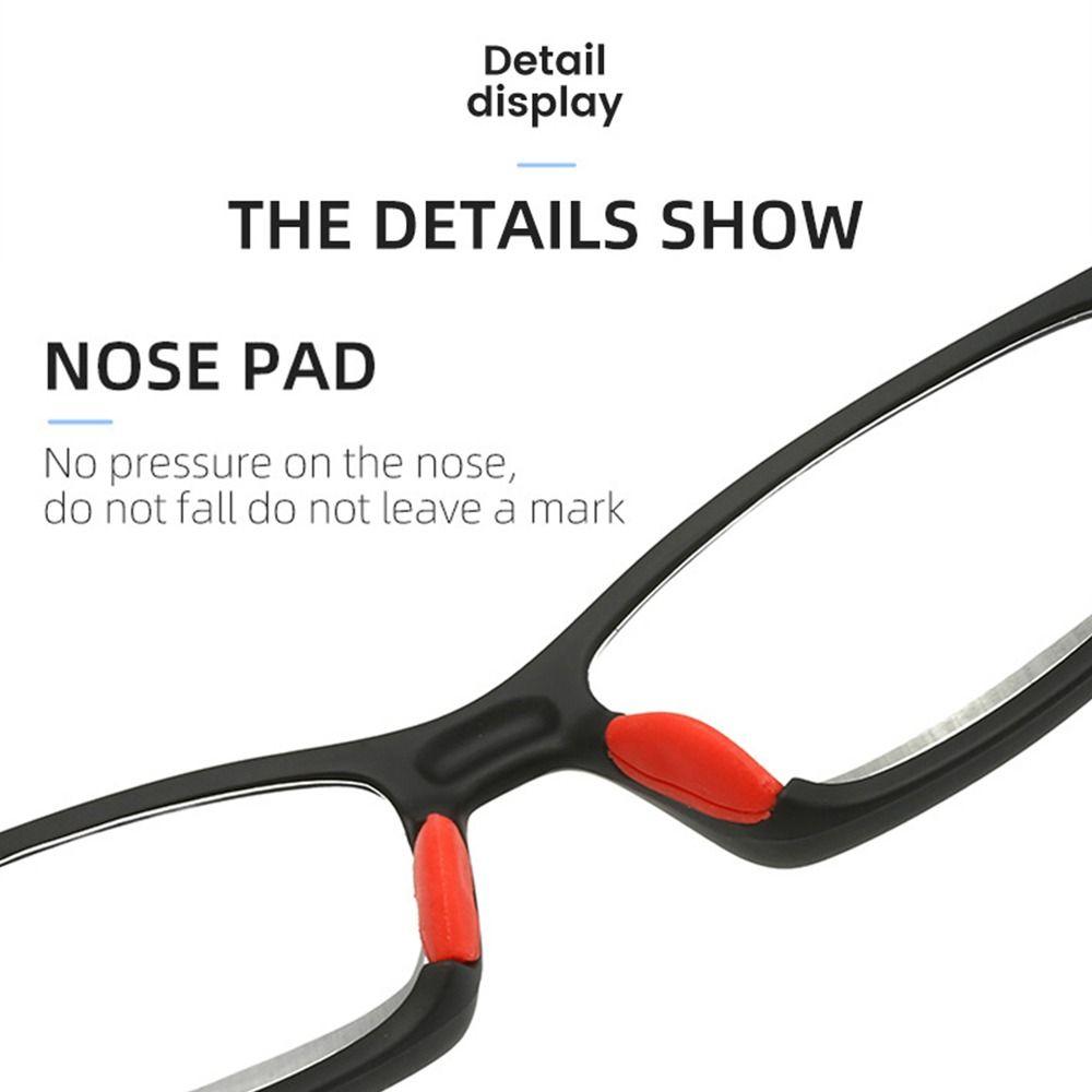 Soft Silicone Leg Presbyopia Glasses Ultralight Eyeglasses Portable Reading Glasses  Sports