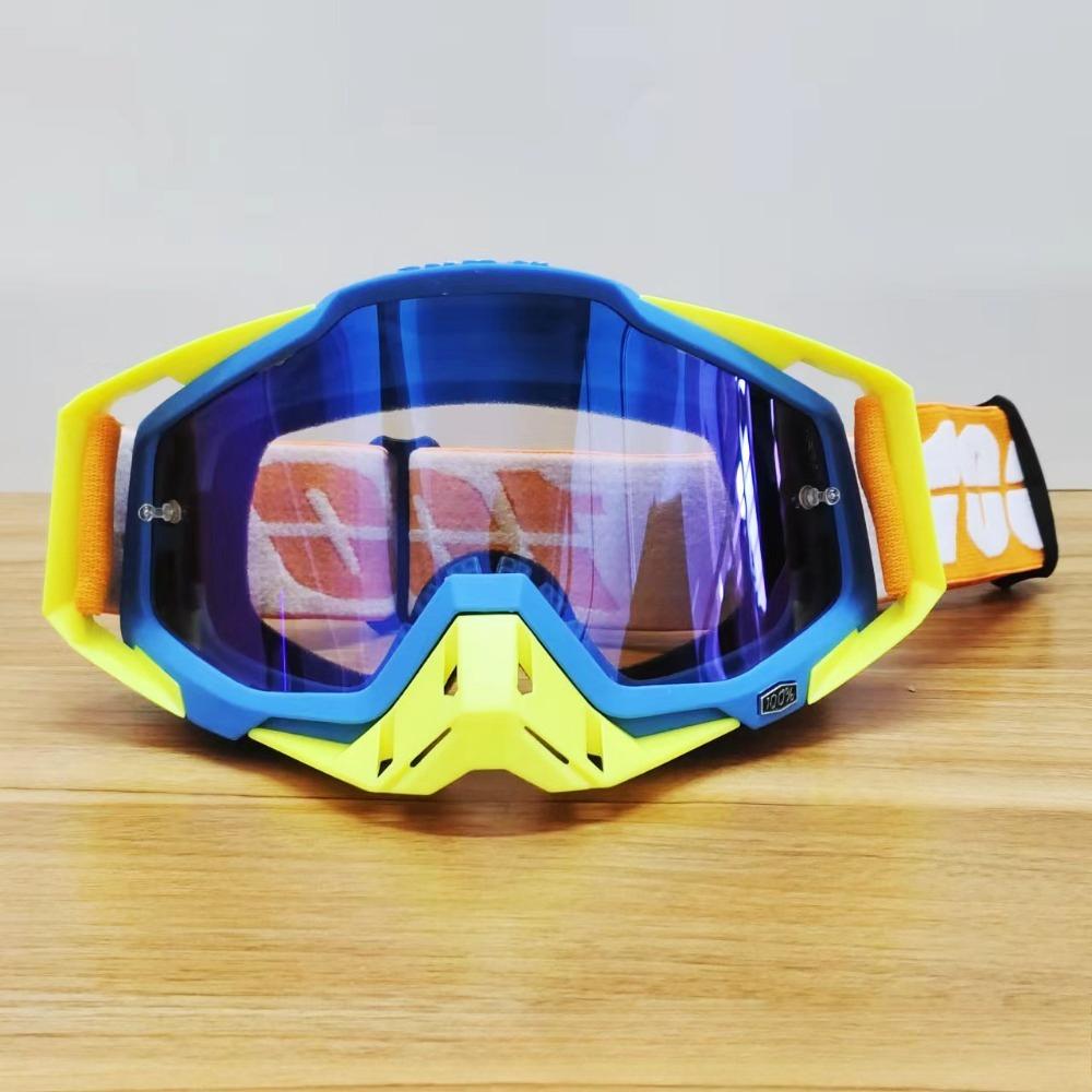 Outdoor Riding Goggles Motorcycle Off-road Dust-proof Glasses Color-changing Sports Windproof Ski Goggles