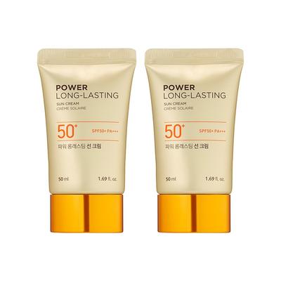 Natural Sun Eco Power Dlouhotrvající sluneční krém SPF50+ PA+++, 50 ml, 2 kusy