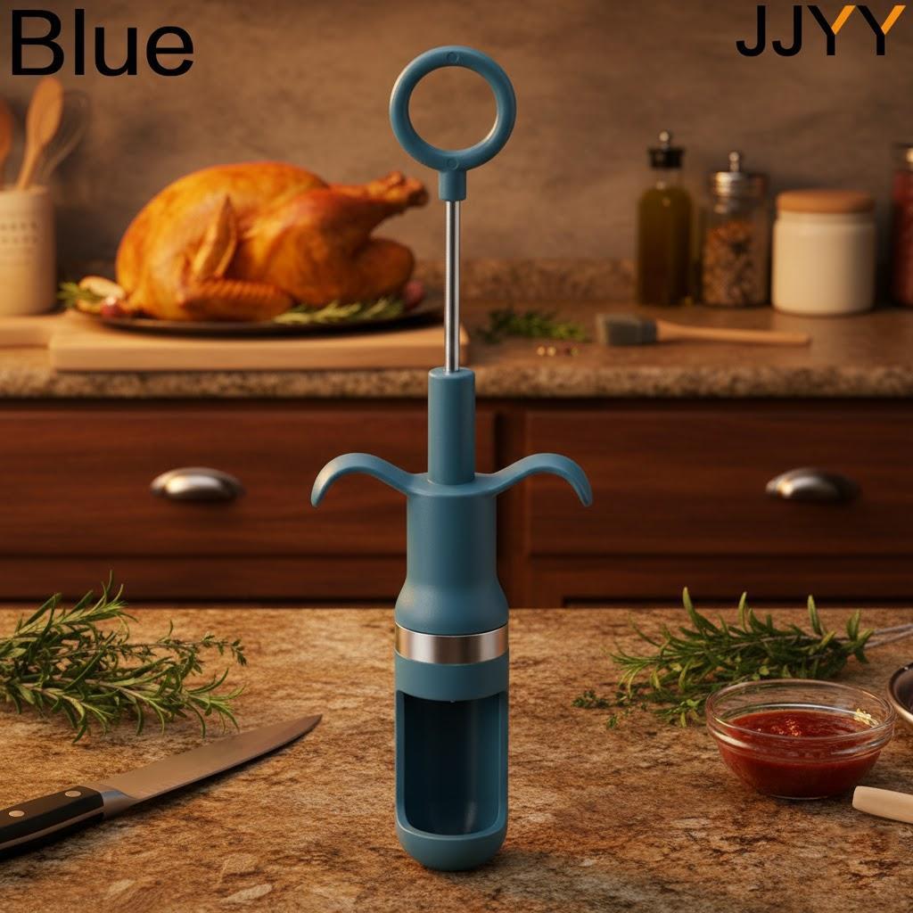 Multifunctional Cherry Olive Pitter Tool Cherry Seed Remover Fruit Stone Remover Cherry Stoner Kitchen Tool for Easy Pitting синий