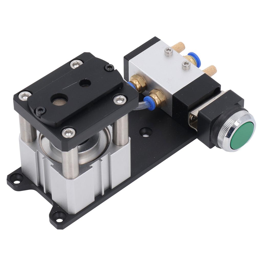 2 Hole Punch Pneumatic Edge Banding Puncher 8mm 12mm Aperture Aluminum Alloy Air Punching Tool