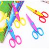 Kids Paper Craft Scissors 6 Cutting Patterns Curved Edges DIY Decorative Cartoons Lace Scissor Scrapbook Album Photos