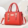Simple and large-capacity hot-selling handheld women's bags 2026 new fashionable and versatile PU material single shoulder oblique span small