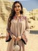 AB467 Besticktes muslimisches Damenkleid – Frühling/Sommer-Mode, Neues Dubai Jalabiya-Kleid
