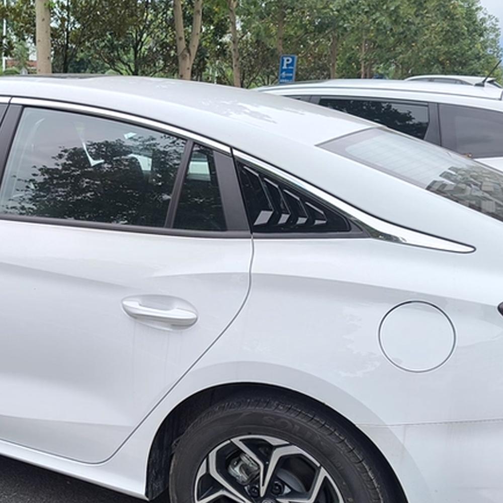 Car Rear Window Louver Spoiler Trim Decoration for MG5 2021-2024 2025 2026 Window Shutter Cover Sun Shade Protective Accessories