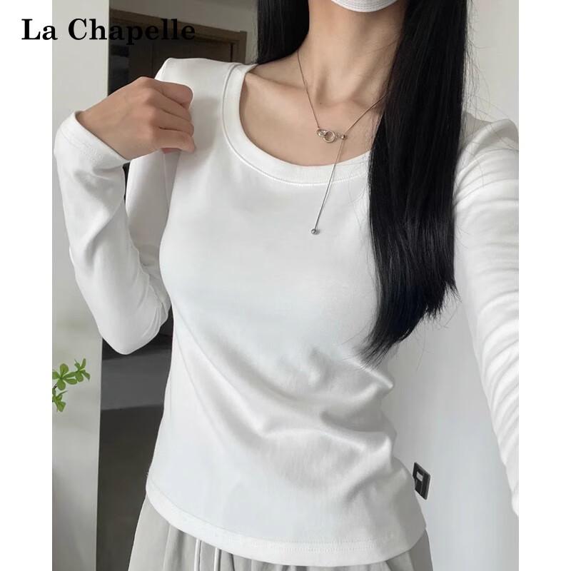 La Chapelle Women s Long Sleeve Slim Fit Base Layer T-Shirt 2XL
