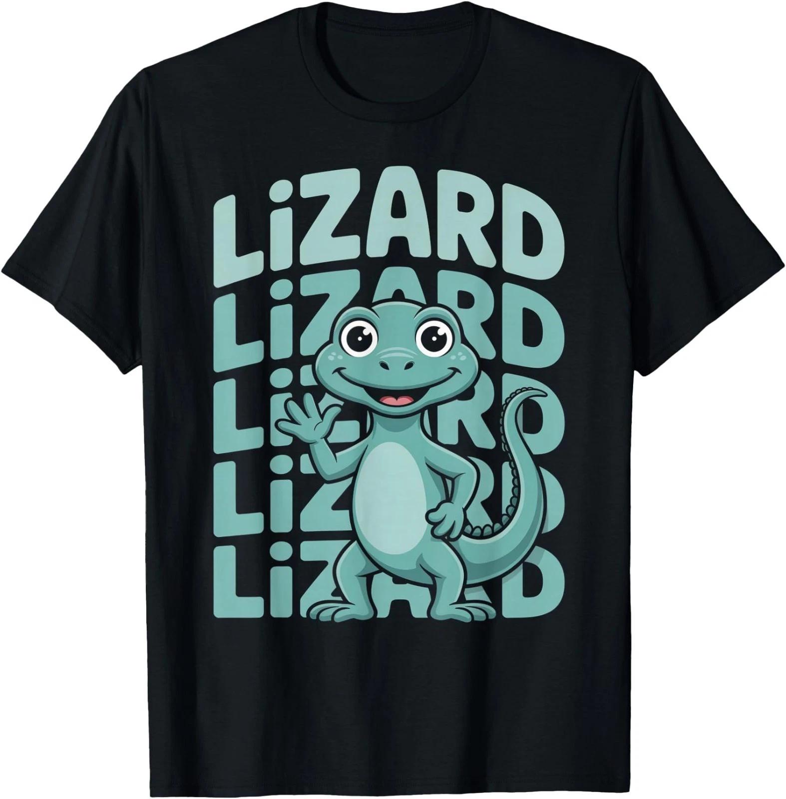 Funny Weirdcore Gecko Meme Vibe Lizard Meme T-Shirt S
