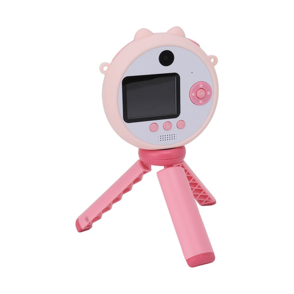 Lutscher Kinder Selfie Kamera mit Ständer 48MP 2,0 Zoll HD Kinder Digitale Videokamera Spiel Musik Spielzeug