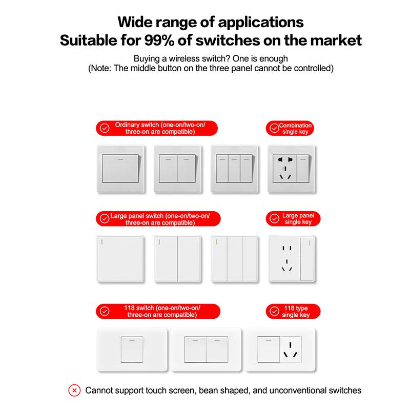 1Pc Home Controller Remote Switch Infrared Remote Button Pusher For Smart Button Pusher Lazy Remote Control Switch