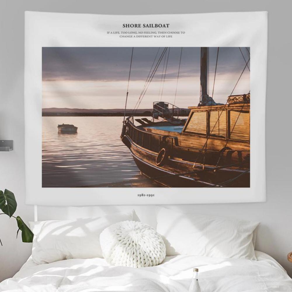 Подвесная ткань для спальни — фото 5