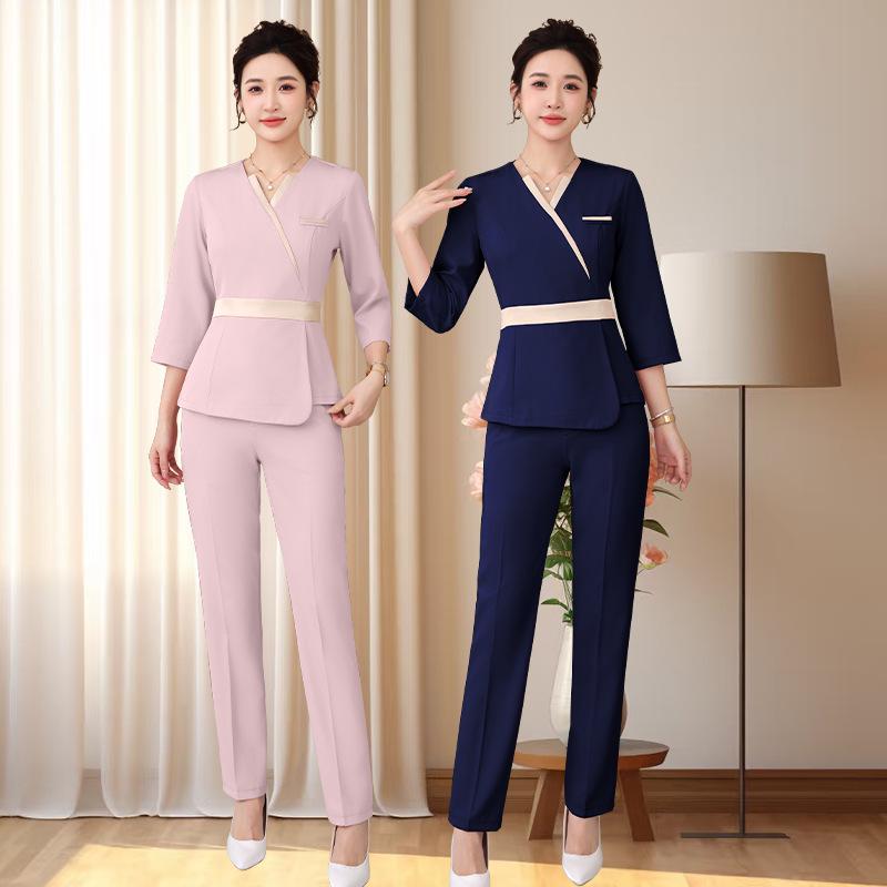 Women's High-End Beauty Therapist Uniform - 2026 Style for Skin Management Specialists