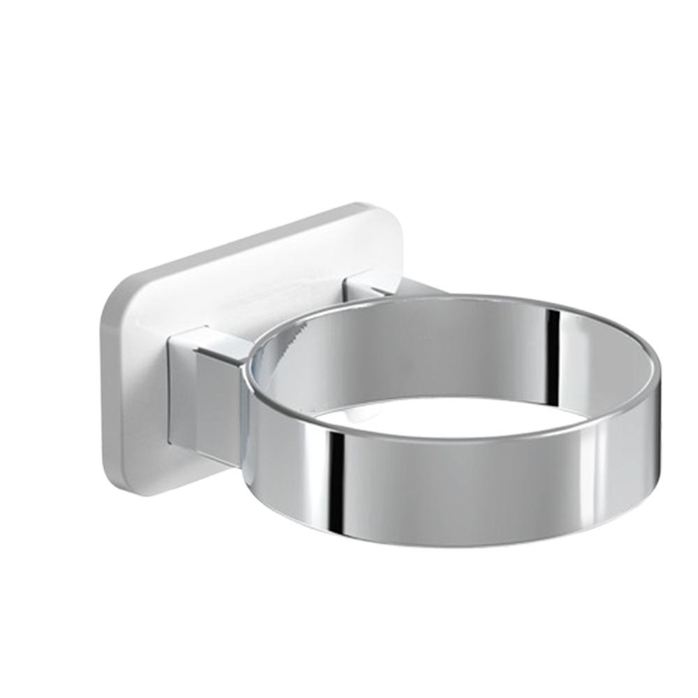 

Настенный держатель для фена, без перфорации, стойка для хранения фена для дома, ванной комнаты белый