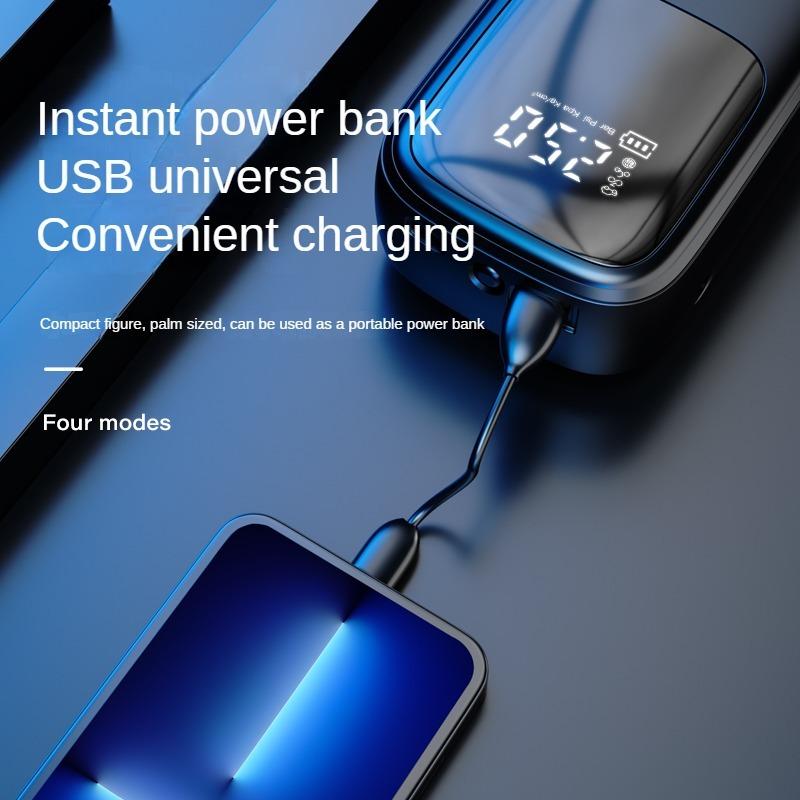 Kompresor powietrza do samochodu Elektryczna pompa do pompowania opon z lampką LED do opon motocyklowych i rowerowych Przenośna pompa do pompowania powietrza