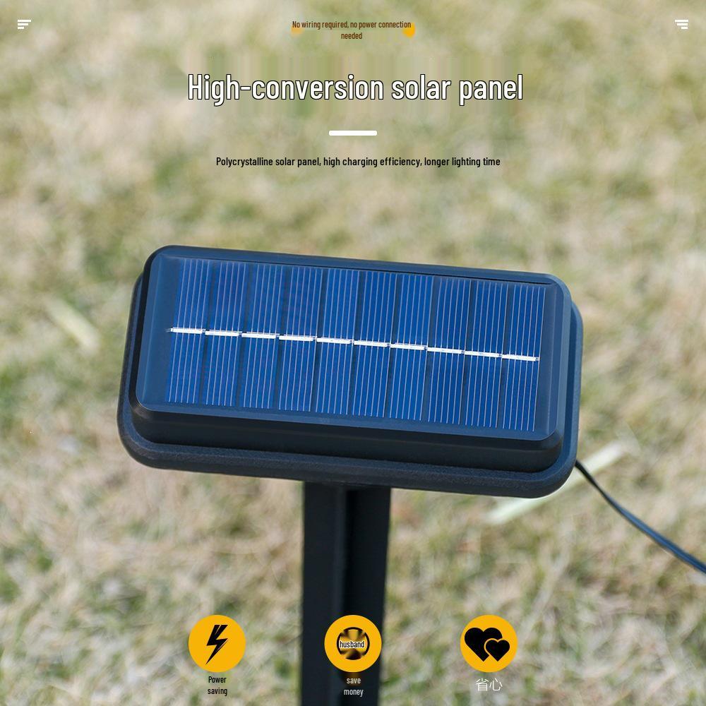 Rainproof Solar Sphere Garden Lamp for Outdoor Lawn and Courtyard