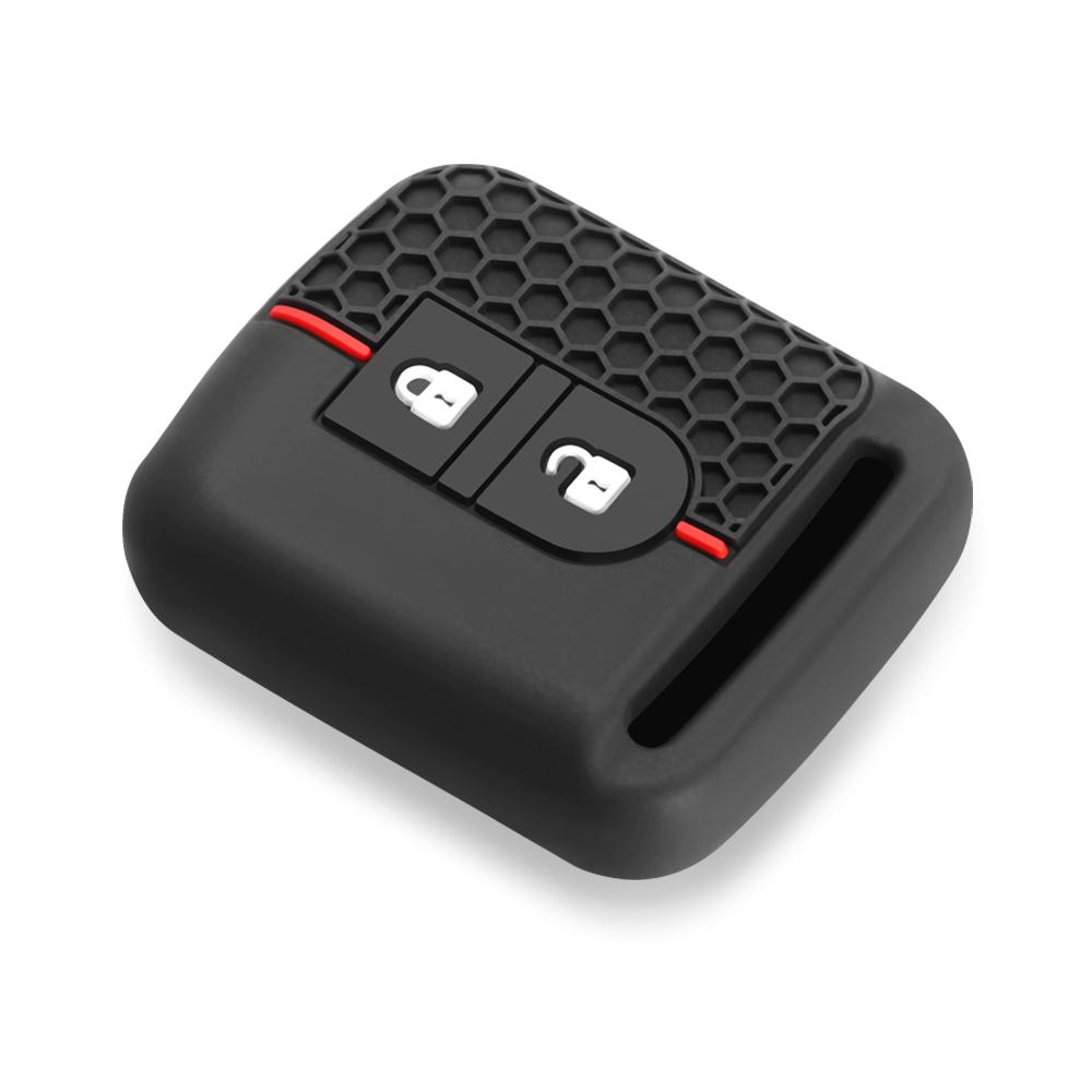 

Силиконовый чехол для автомобильного ключа Fob Rubber Cover для Nissan Micra K12 Note Navara Qashqai J10 Primera Almera Sunny X-Trail