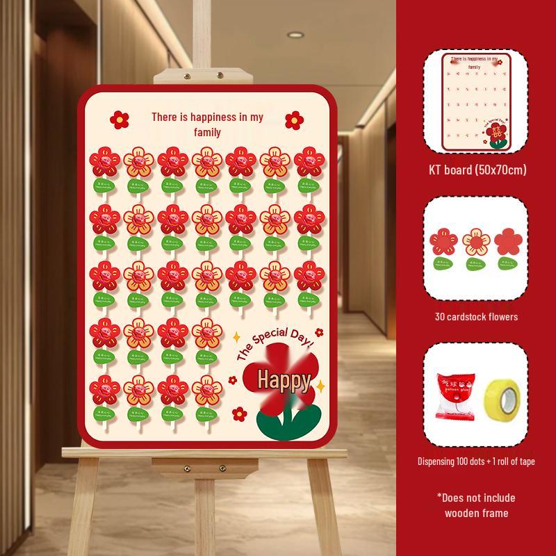 Creative Wedding Engagement Candy Lollipop Welcome Sign and KT Board Backdrop Decoration